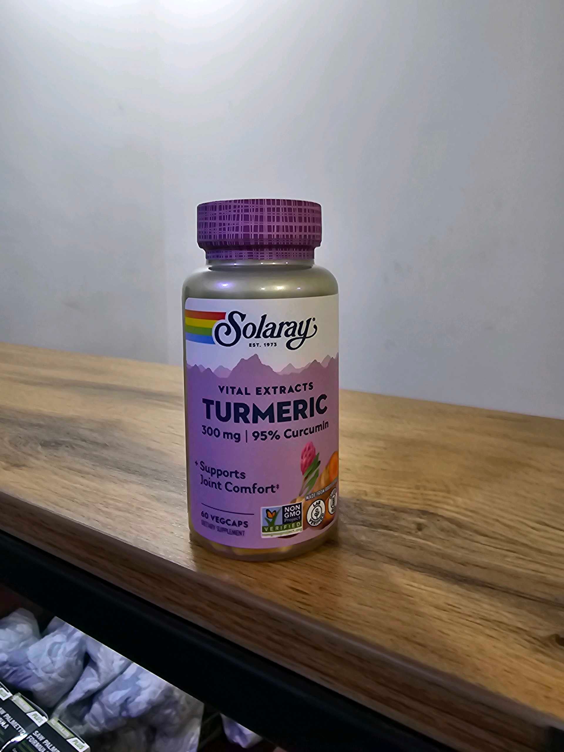 Soloray Turmeric 300mg 60caps