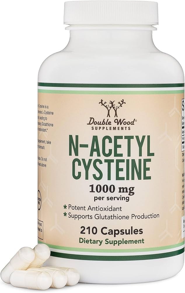 DoubleWood N-Acetyl Cysteine - 210 x 500 mg capsules