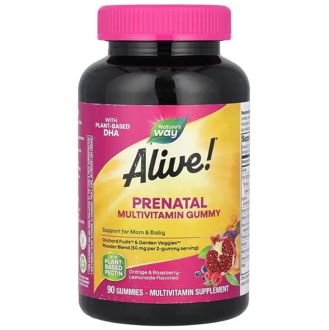 natures way perenatal multivitamin 90 gumm