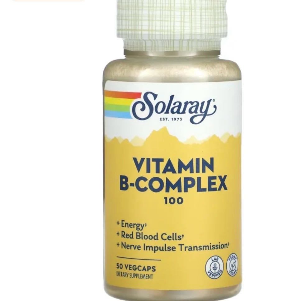Vitamin B complex 50 vegcaps