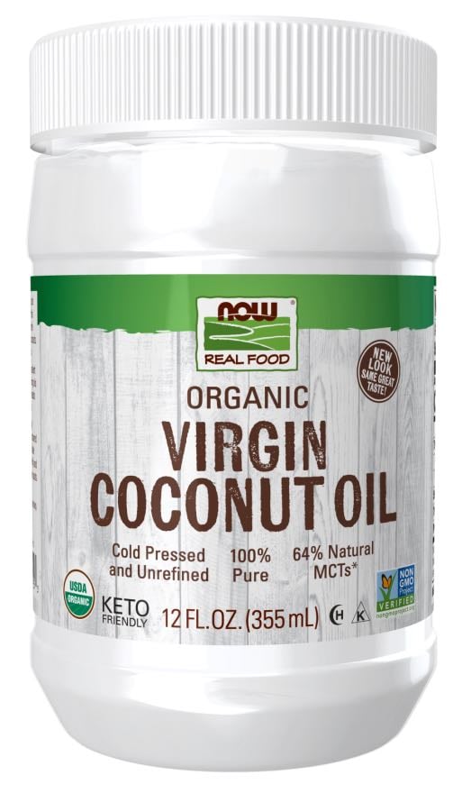COCONUT OIL VIRGIN ORGANIC 12 OZ