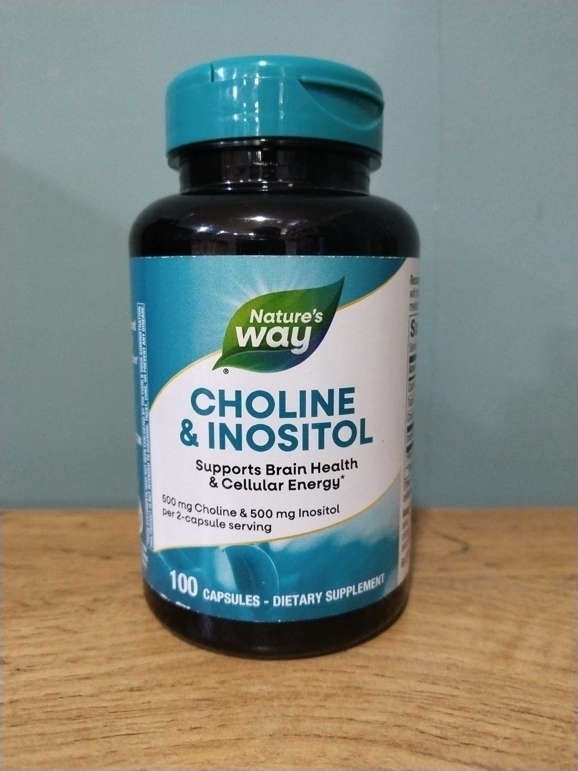 NATURES WAY CHOLINE INOSITOL 100C