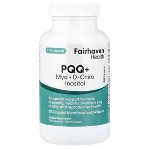 FAIRHAVEN PQQ+MYO +D CHIRO INOSITOL 120 CAP