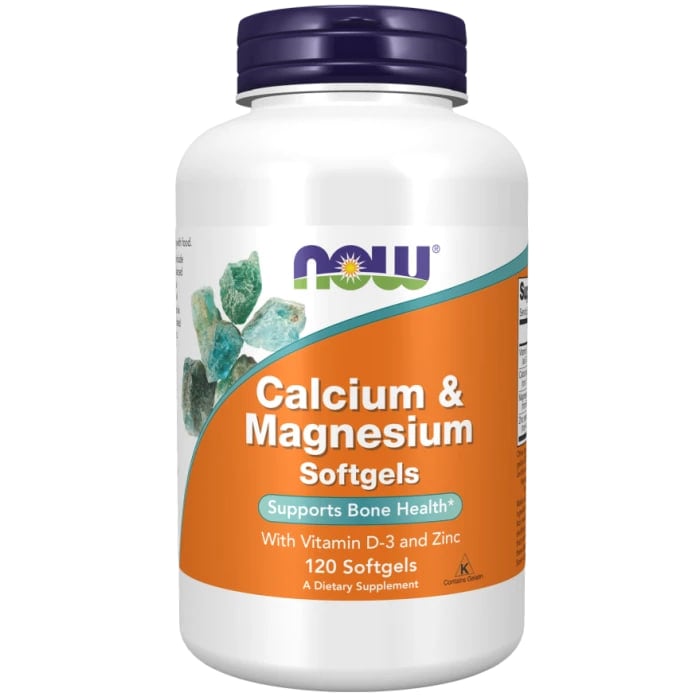 NOW CAL-MAG + D SOFTGELS   120 SGELS