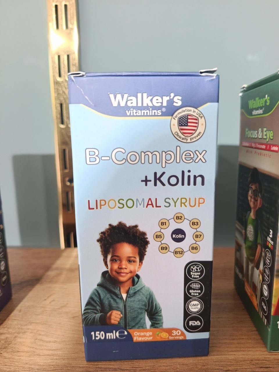 WALKERS B-COMPLEX-KOLIN LIPOSOMAL SYRUP 150ML