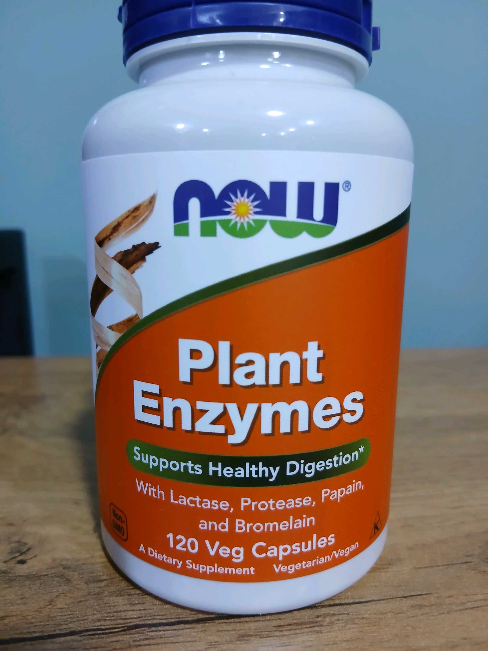 NOW PLANT ENZYMES  120 VCAPS