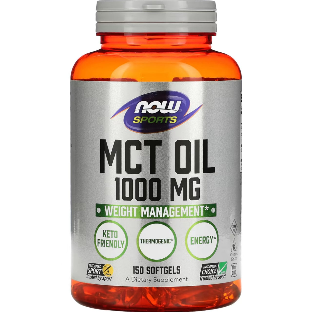 NOW MCT OIL 1,000 MG SOFTGELS  150 SGELS