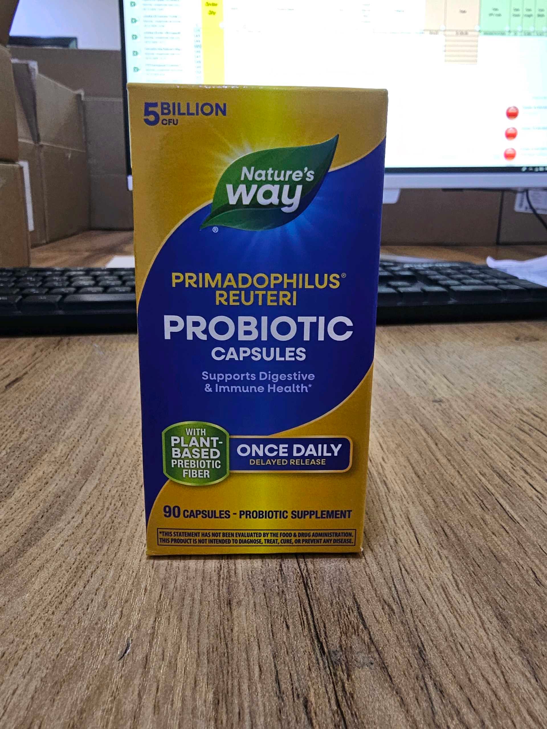 Nature's Way Primadophilus Reuteri Probiotic 90 Capsules