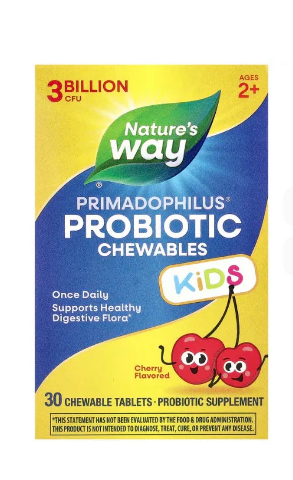 Nature's Way Primadophilus Probiotik 30 cap