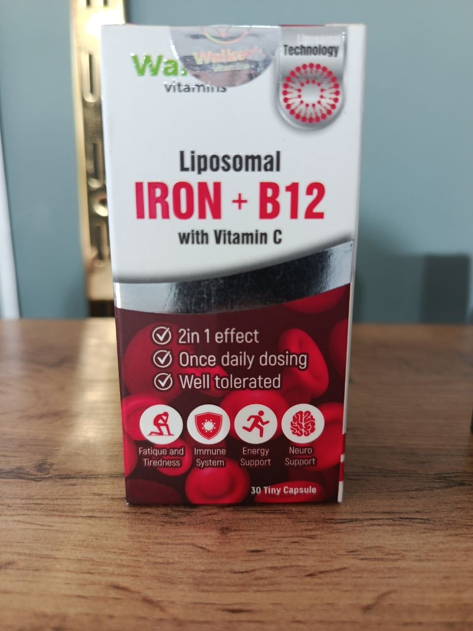 WALKERS  IRON -B12 LIPOSOMAL 150ML