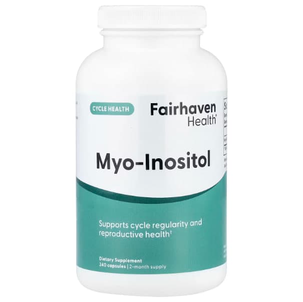 Fairhaven Health, Myo-Inositol, 120 Capsules (500 mg per Capsule)