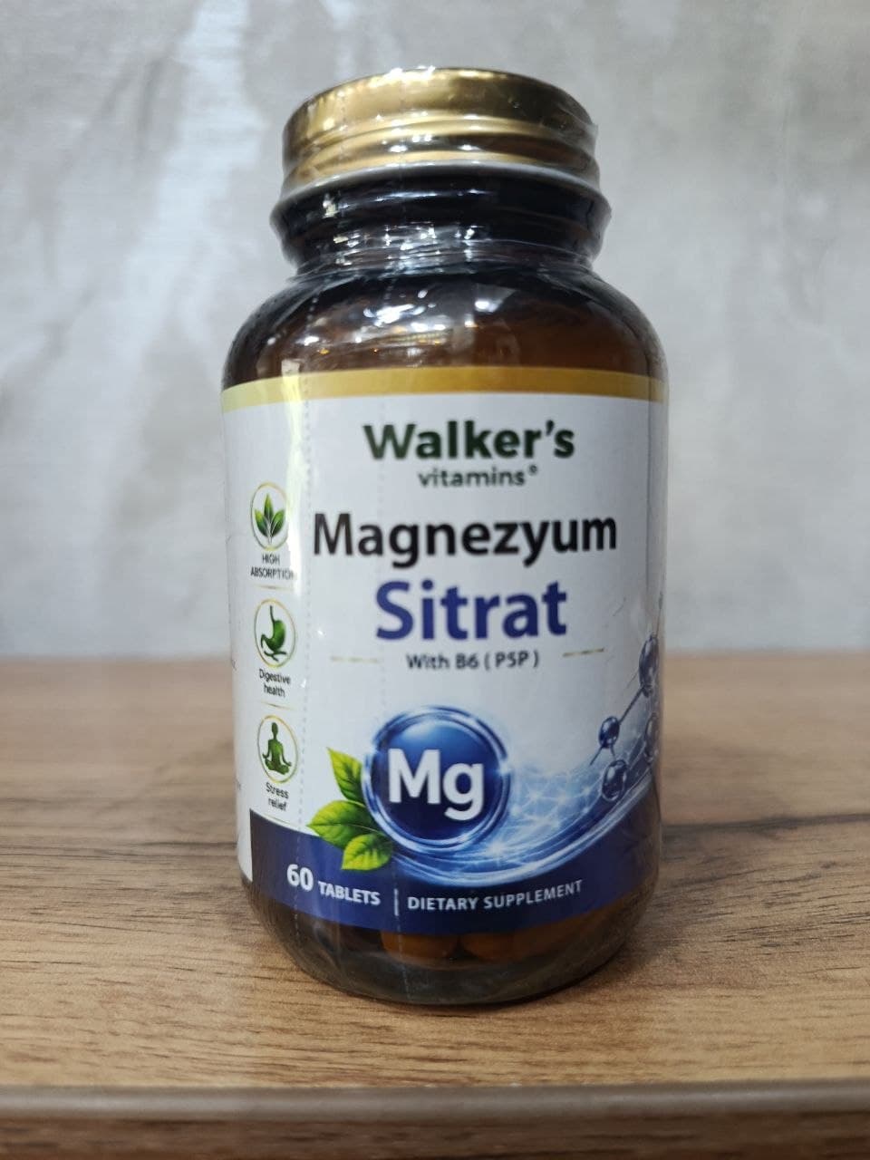 WALKERS MAGNEZIUM SITRAT 60 CAP