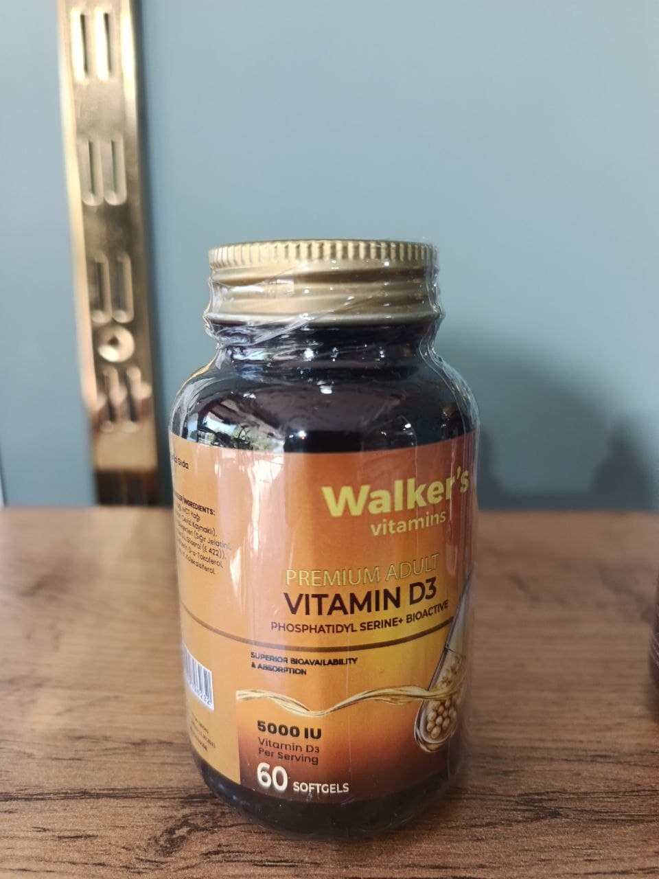 WALKERS vitamin d3 5000 ui 60 cap