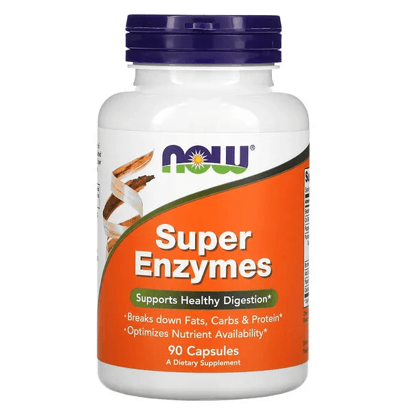 NOW Foods, Super Enzymes, суперферменты, 90 капсул